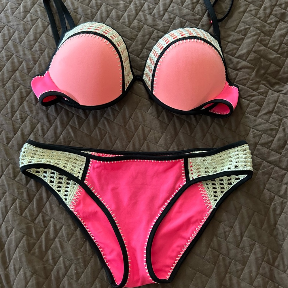 Victoria's Secret Pink and Cream Bikini